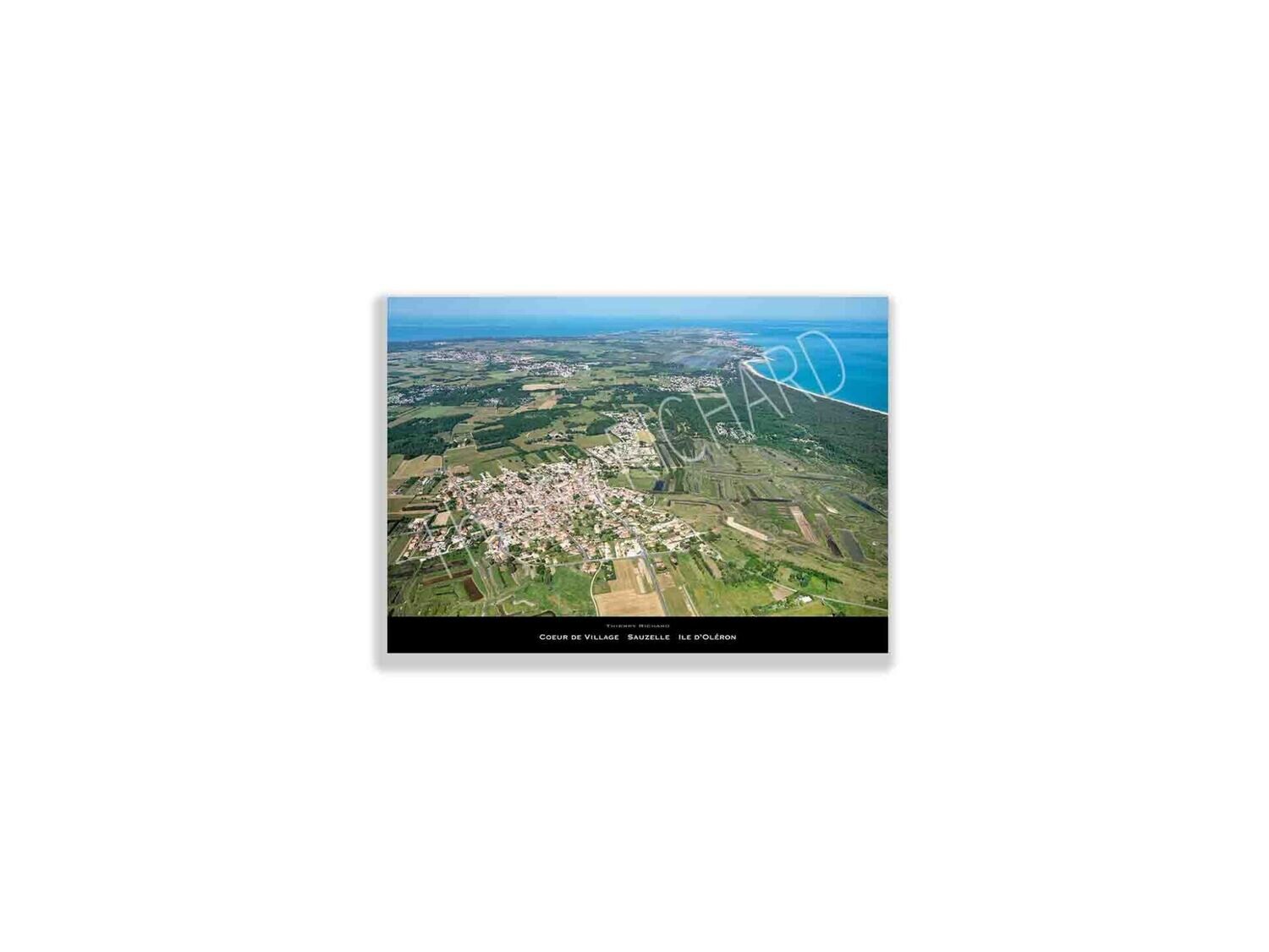 Coeur de Village Sauzelle, Dimensions photo: Tirage 30x40 cm
