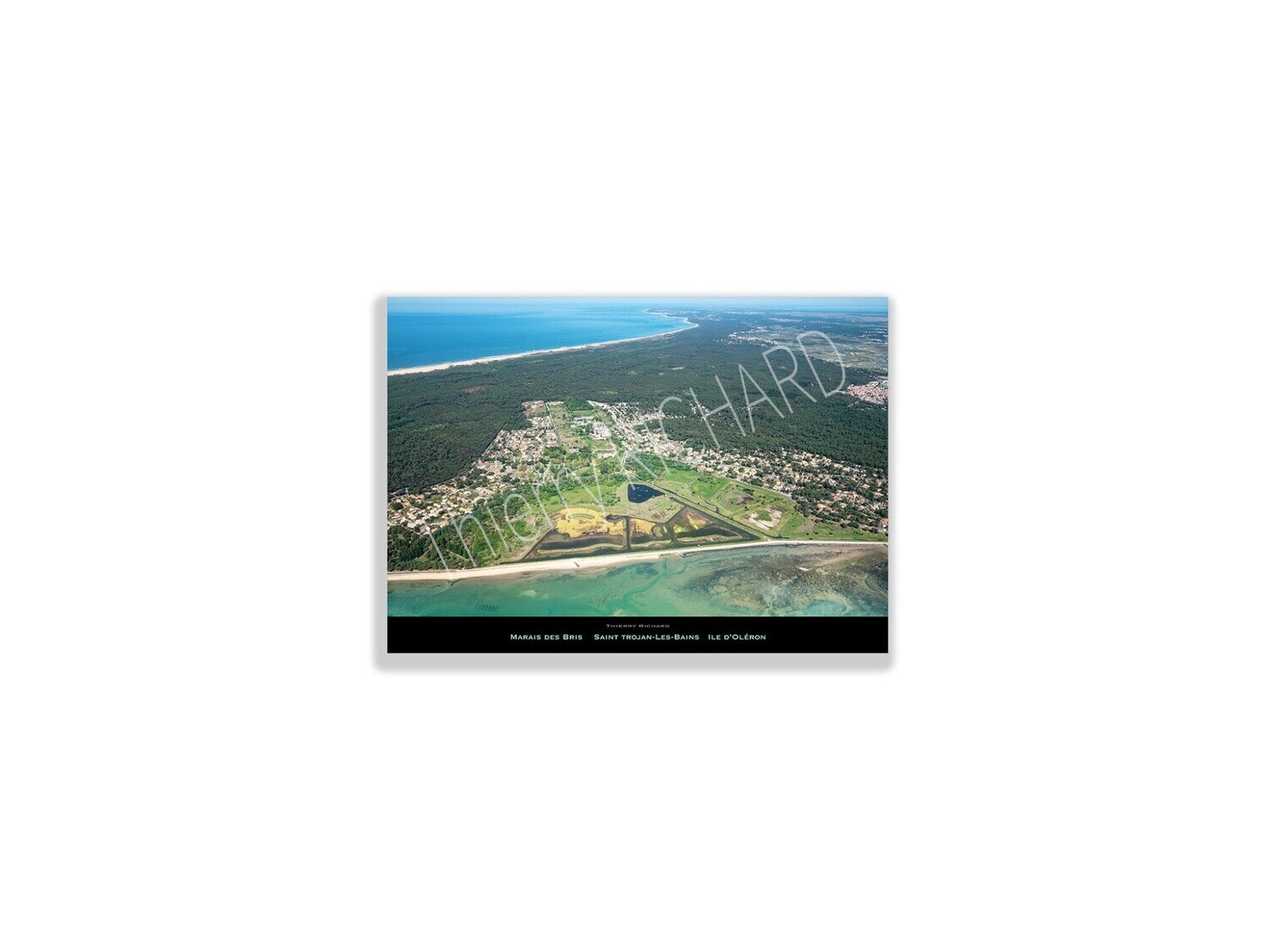 Marais des Bris St Trojan, Dimensions photo: Tirage 30x40 cm