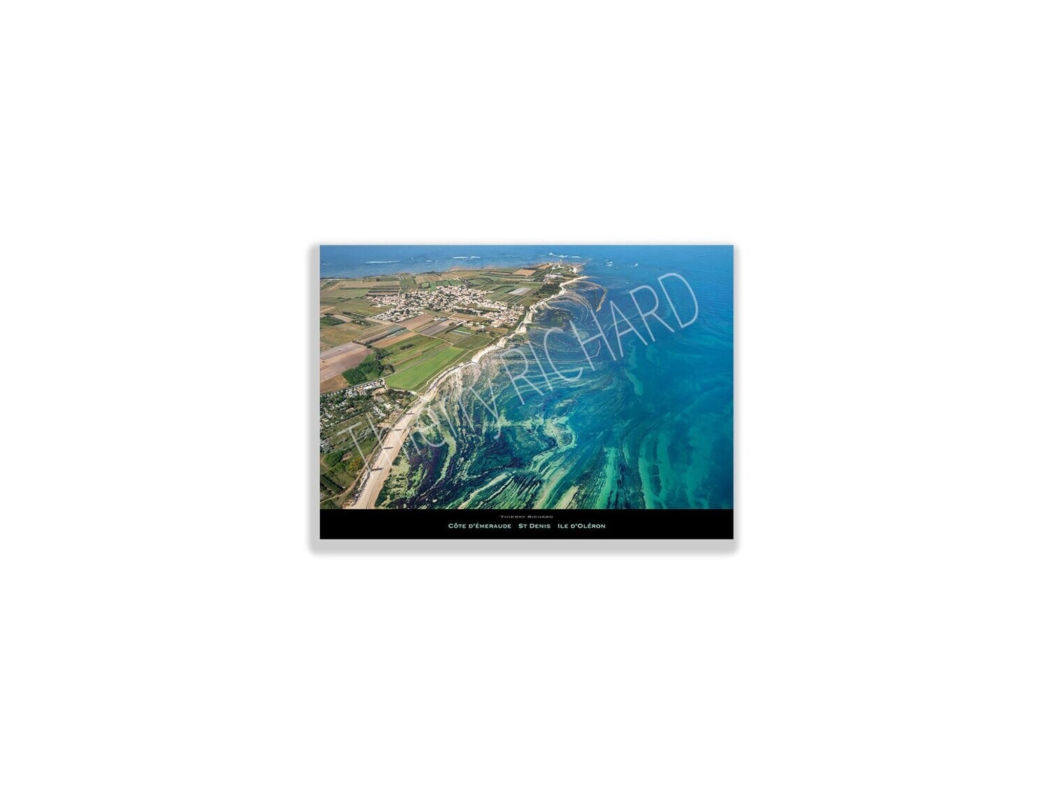 Côte d'émeraude St Denis, Dimensions photo: Tirage 30x40 cm