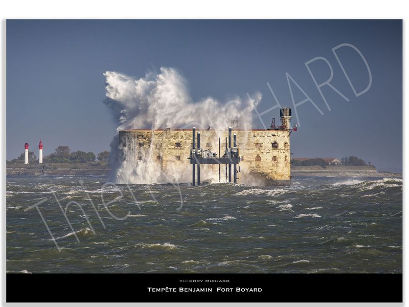 Tempête Benjamin Fort Boyard