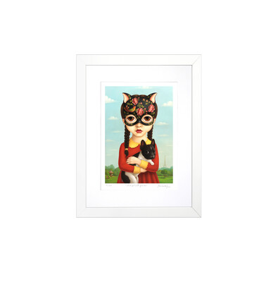 CAT GIRL WITH FRENCHIE