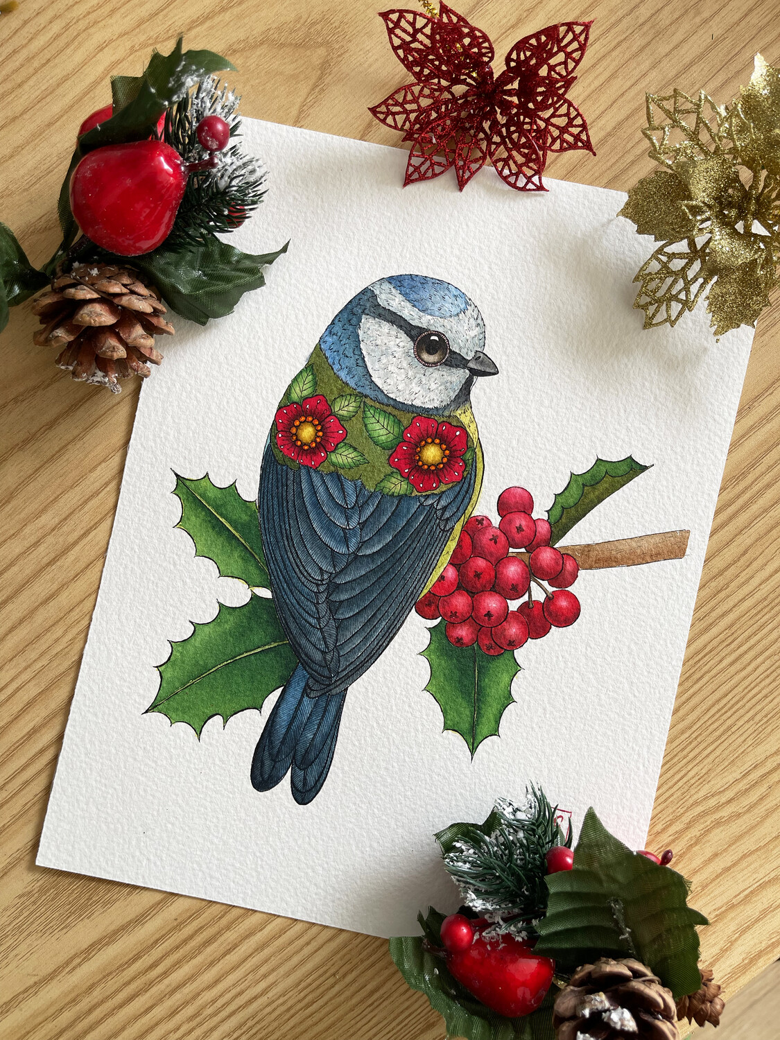 CHRISTMAS BIRD