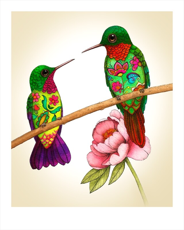 PICAFLORES FLORIDOS