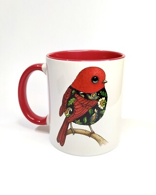 MUG “BLACK &amp; WHITE BIRD&quot;