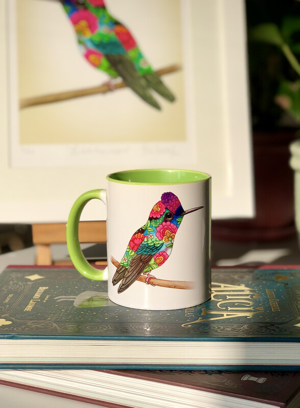 MUG “FANTASTIC HUMMINGBIRD&quot;