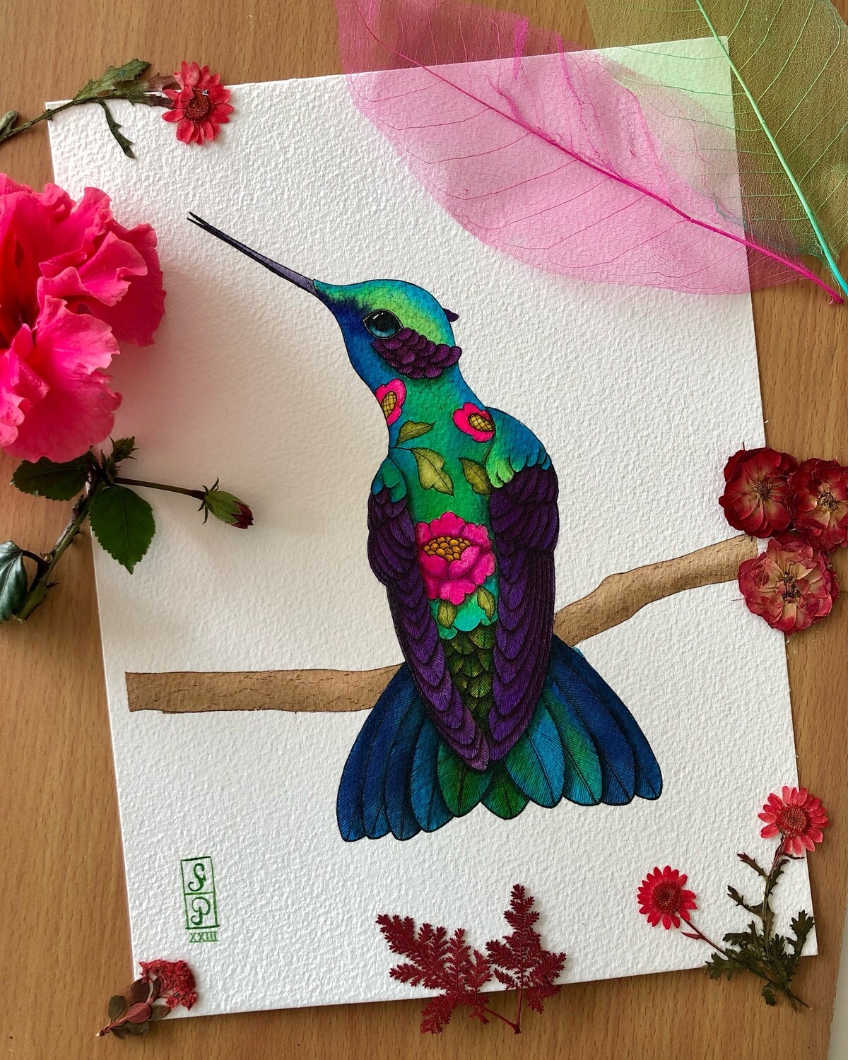 DREAMY HUMMINGBIRD