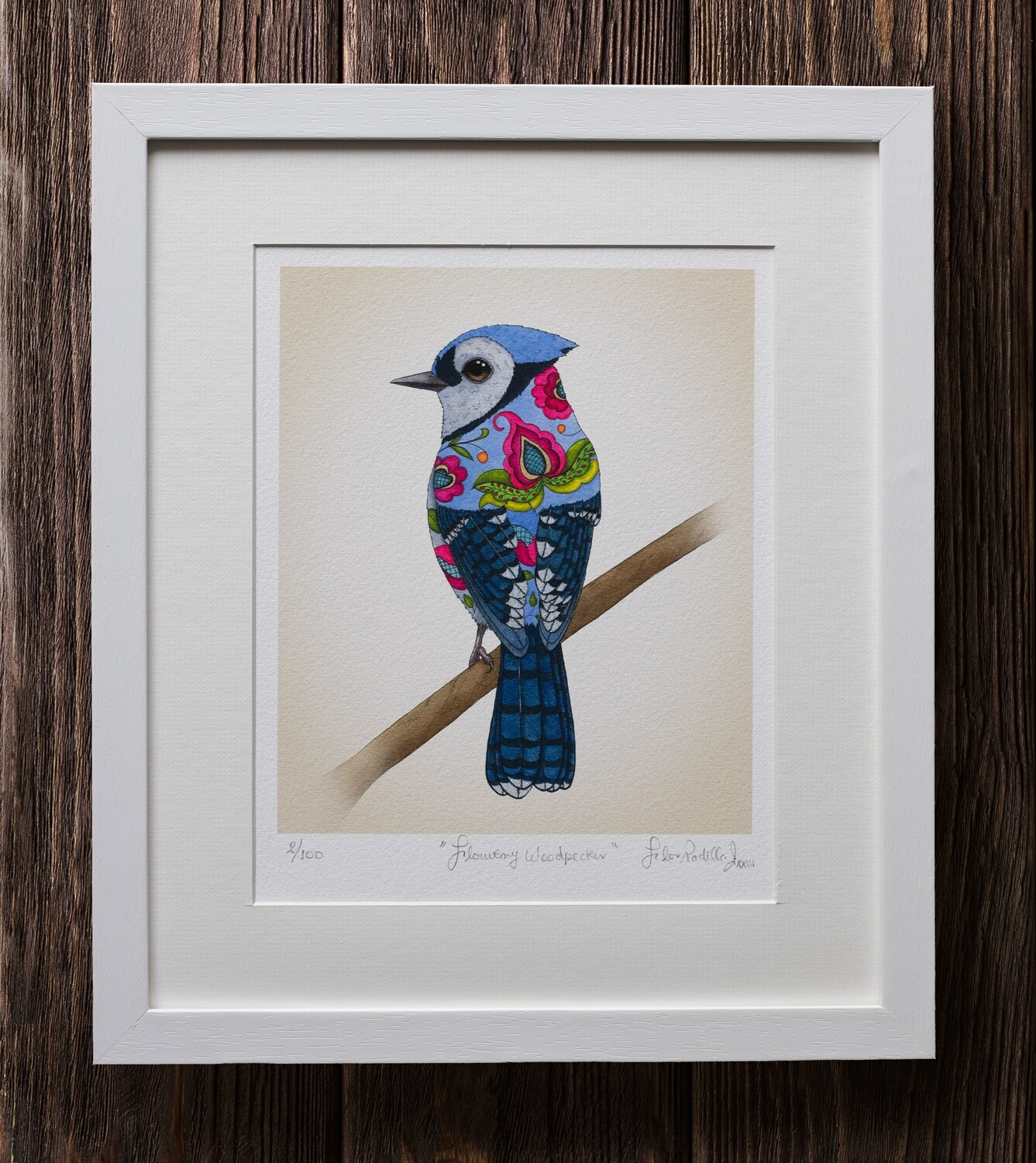 FLOWERY WOODPECKER