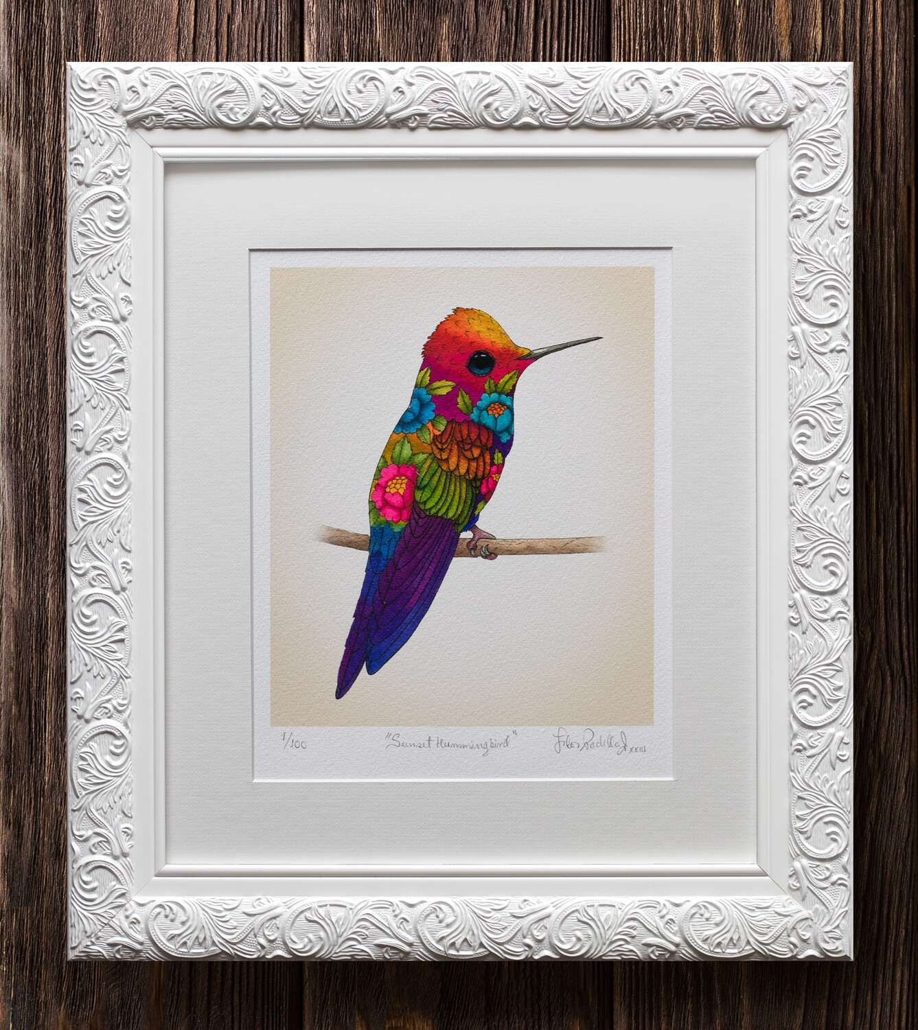 SUNSET HUMMINGBIRD