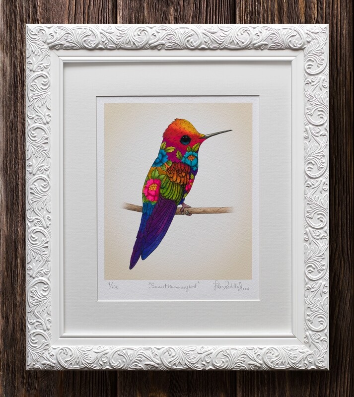 SUNSET HUMMINGBIRD