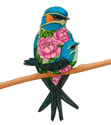 LOVELY MOTHER BIRD