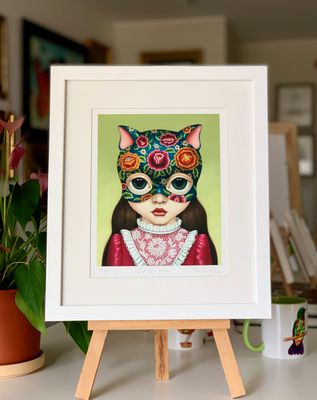 CAT GIRL FLOWER