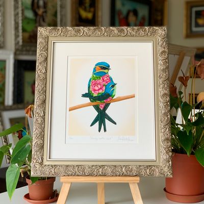 LOVELY MOTHER BIRD