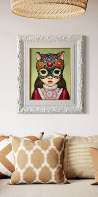 CAT GIRL FLOWER