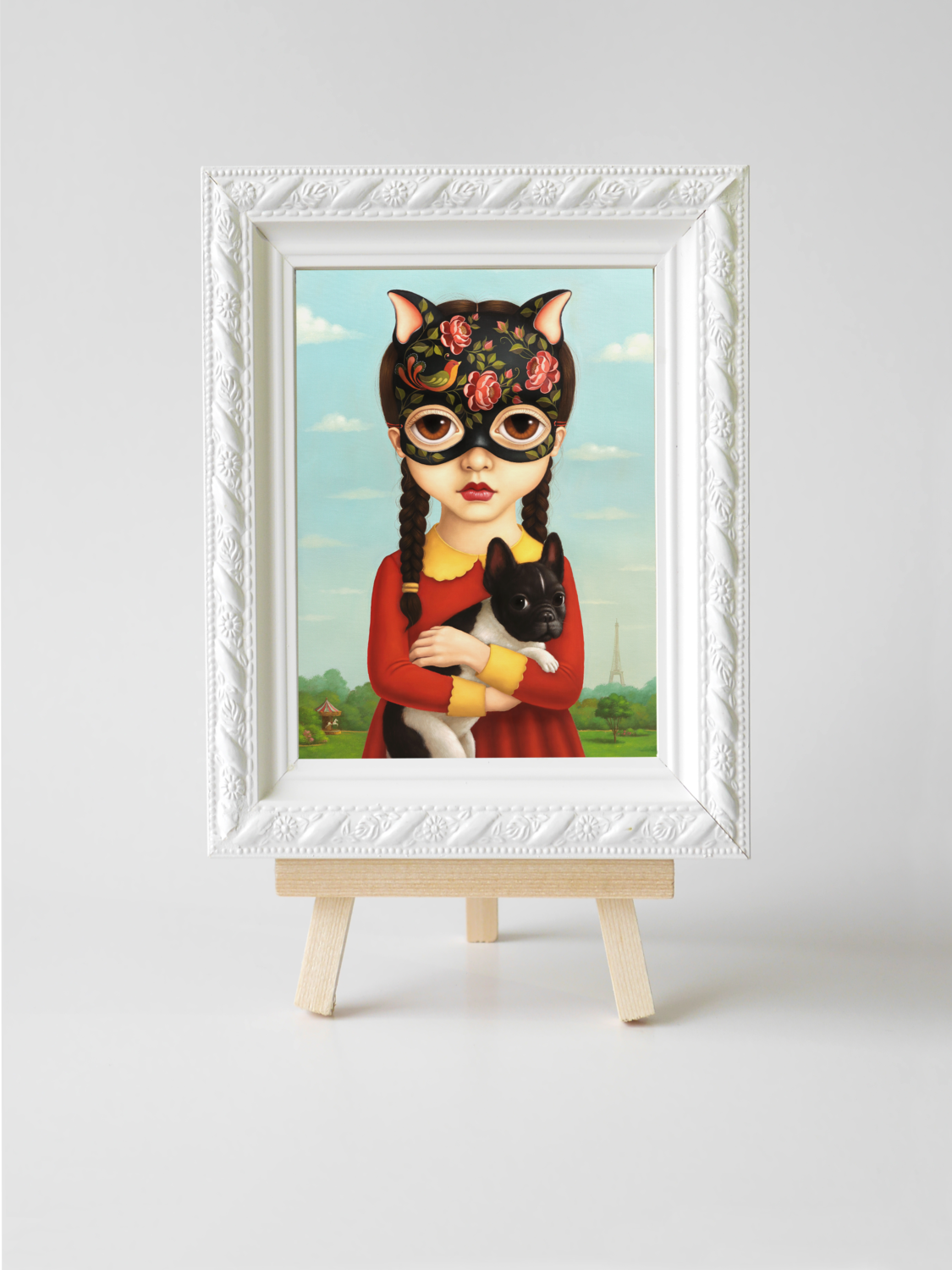 CAT GIRL WITH FRENCHIE