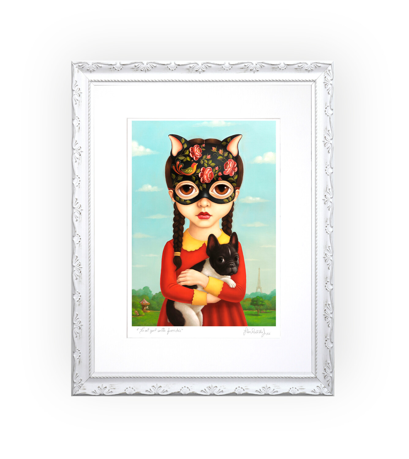 CAT GIRL WITH FRENCHIE