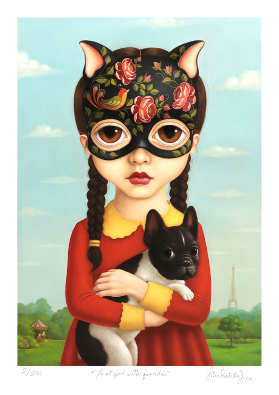 CAT GIRL WITH FRENCHIE