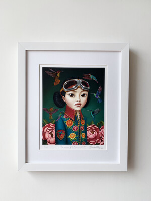 THE WATCHER OF THE HUMMINGBIRDS