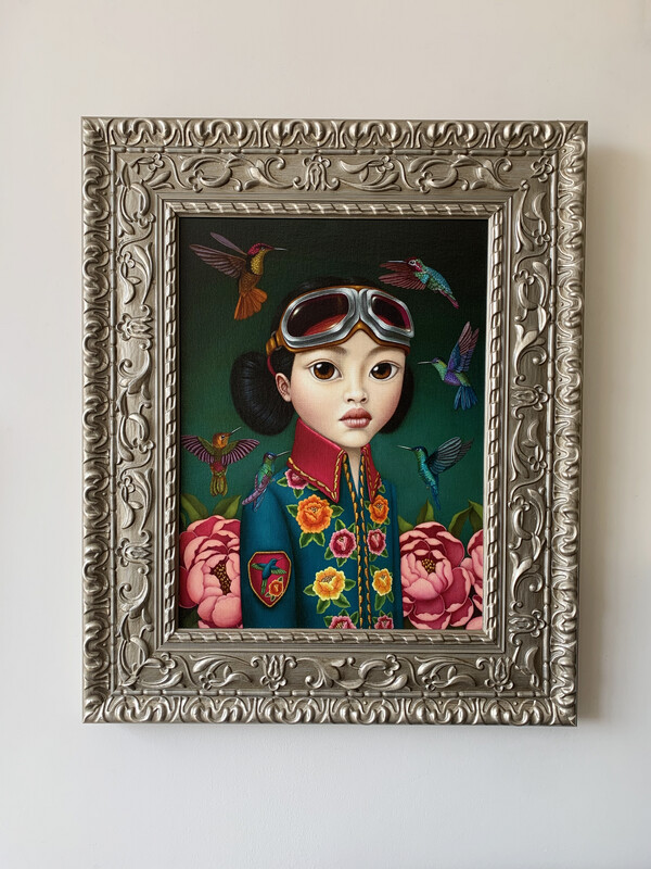 THE WATCHER OF THE HUMMINGBIRDS