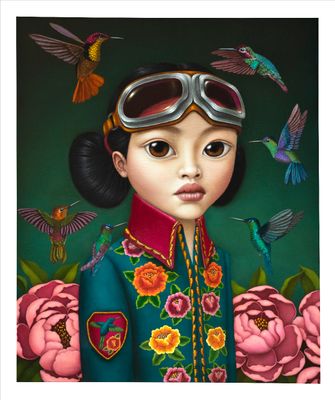 THE WATCHER OF THE HUMMINGBIRDS