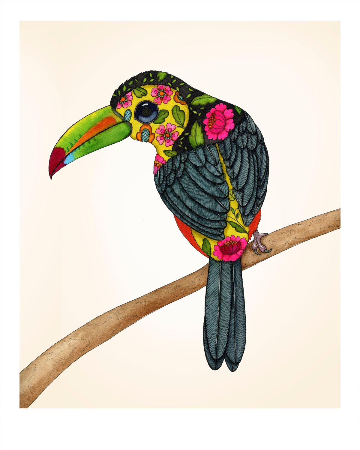 FLOWERY TOUCAN