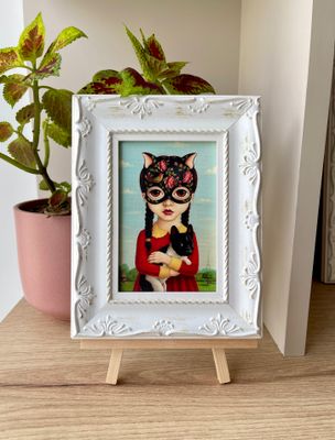 CAT GIRL WITH FRENCHIE