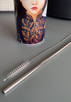 VASO TUMBLER "PERUVIAN CAT GIRL"