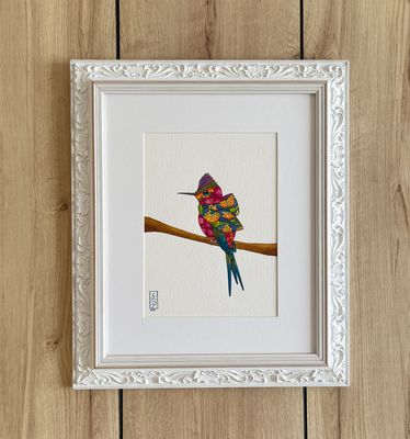 AUTUMN HUMMINGBIRD