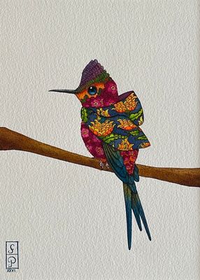 AUTUMN HUMMINGBIRD
