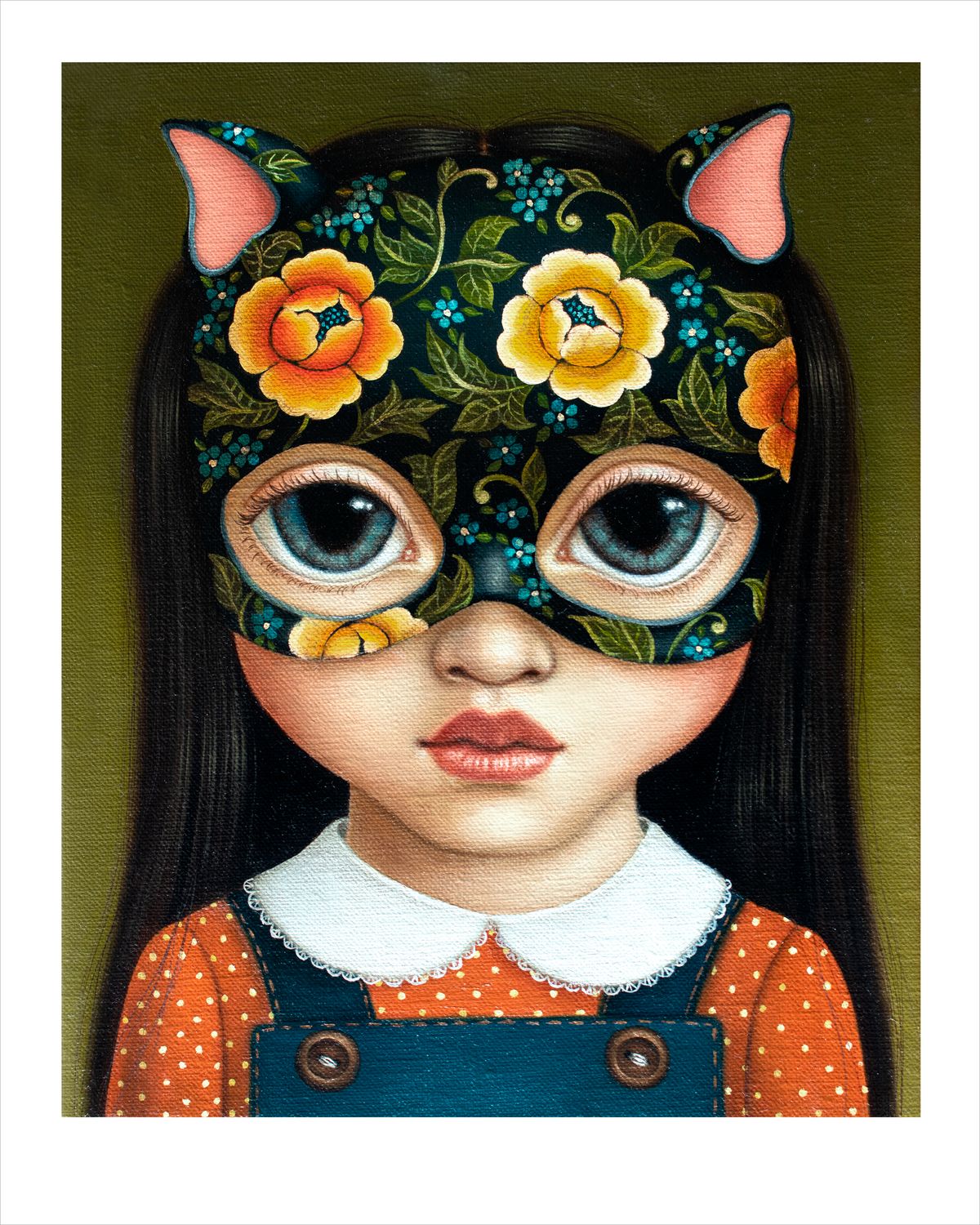 YELLOW CAT  GIRL