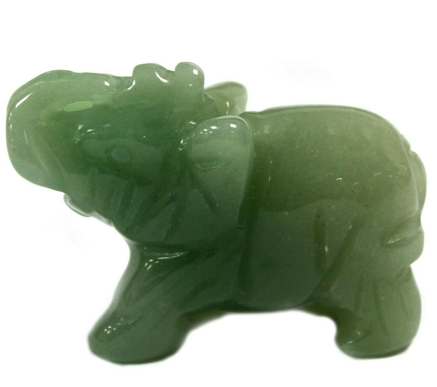 Elefante de piedras preciosas - Jade