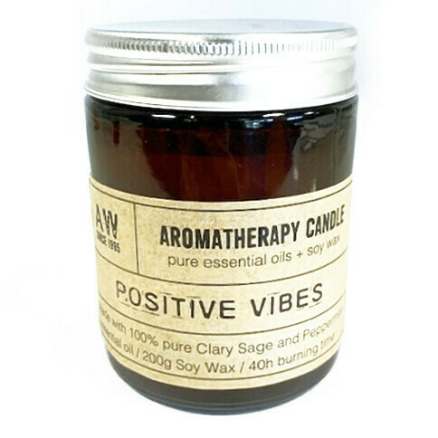 Vela para Aromaterapia - Vibraciones positivas