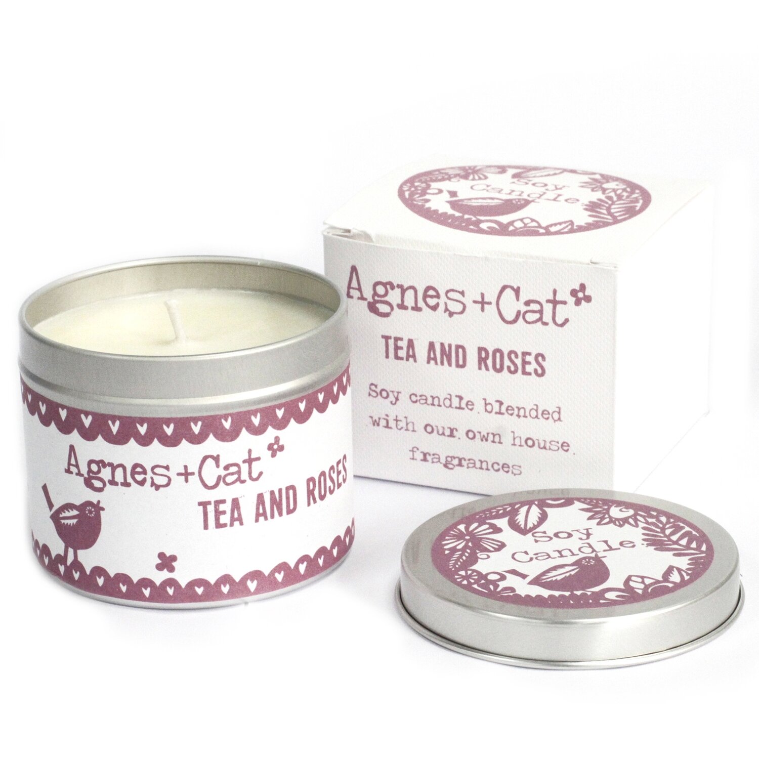 Tin Candle - Te de Rosas