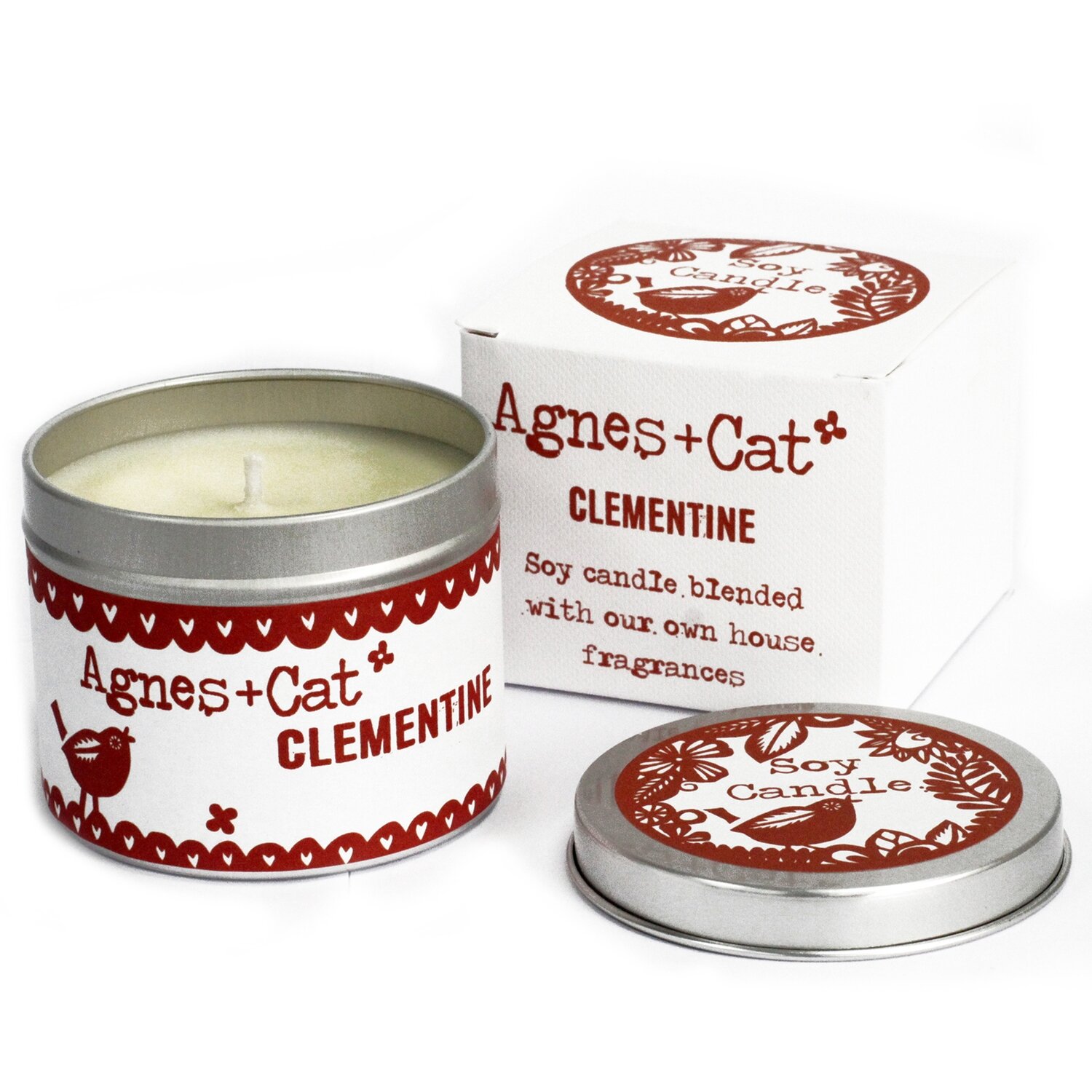 Velas en Lata - Clementina