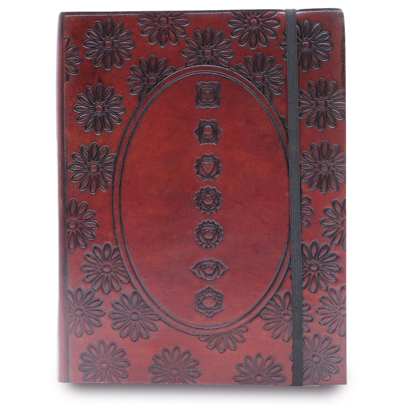 Cuaderno pequeño 17x13cm con elástico - Chakra Mandala