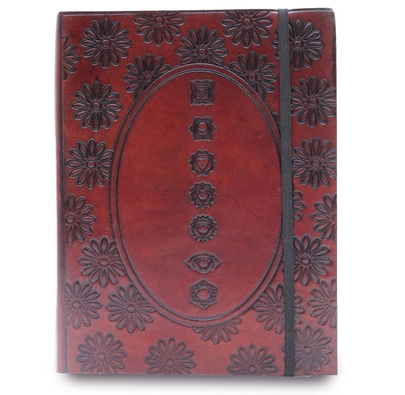 Cuaderno pequeño 17x13cm con elástico - Chakra Mandala