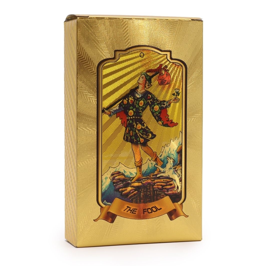Set Cartas del Tarot Doradas