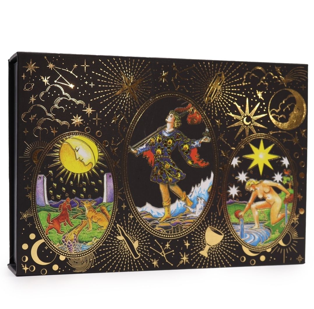 Tarot Hoja Dorada - Que comience la magia - Set de regalo