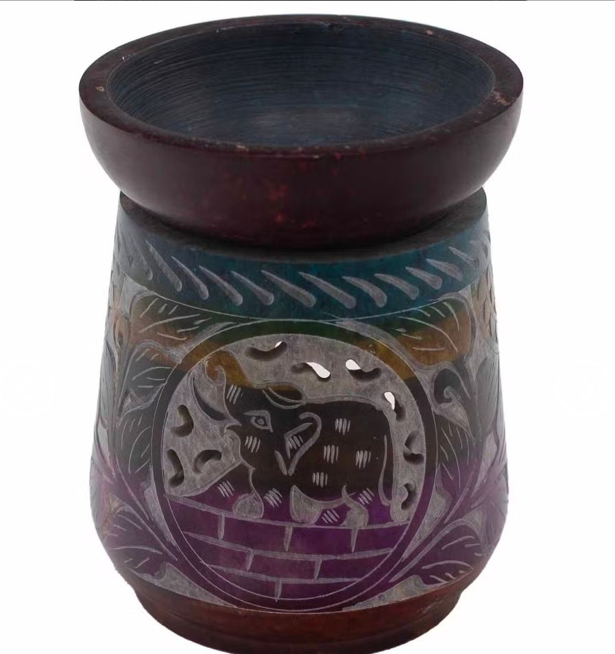 Piedra de esteatita elefante Grande