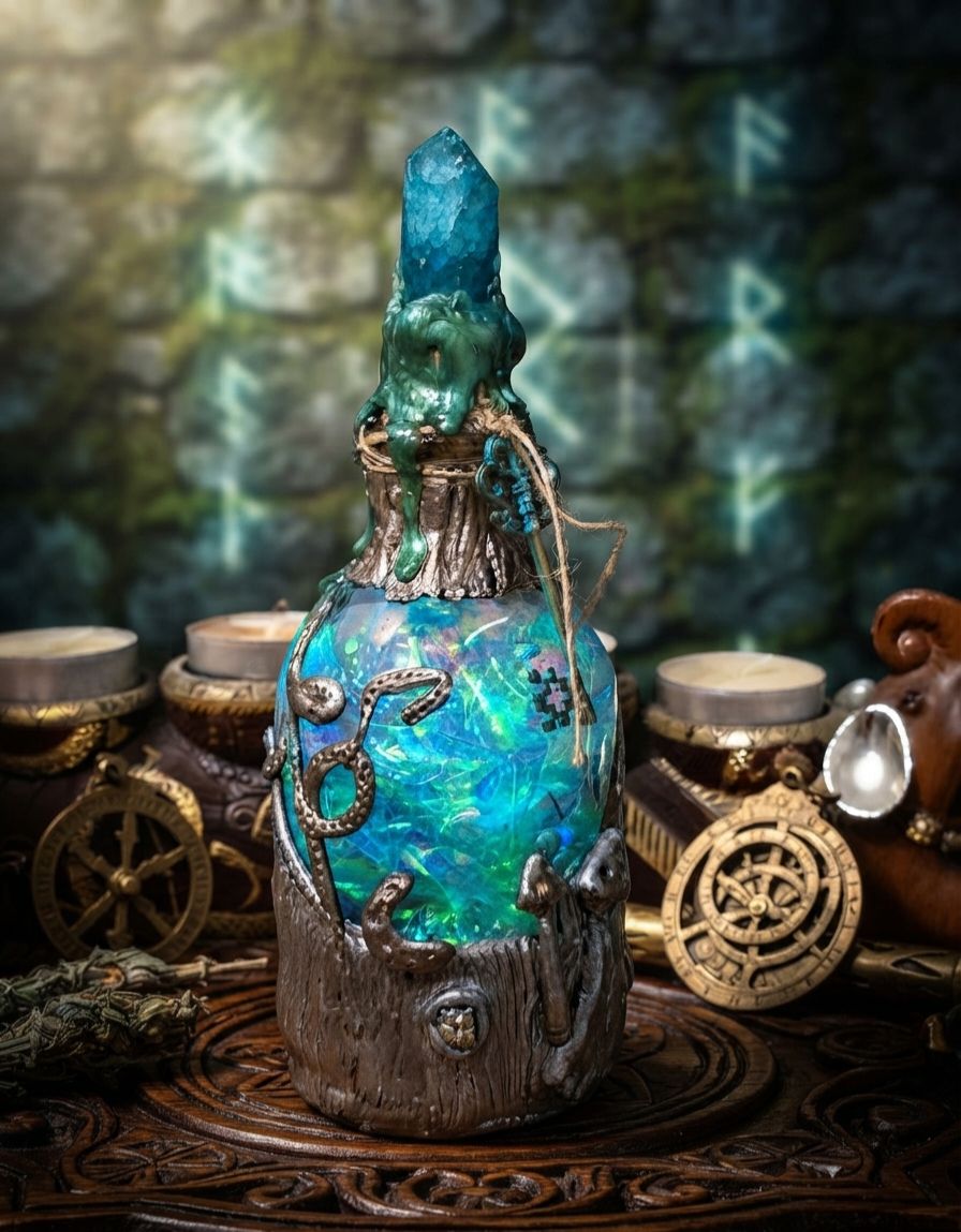 Botella Abrecaminos Turquesa Botella Abrecaminos Turquesa