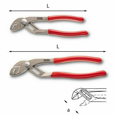 PINZA REGOLABILE A CERNIERA SOVRAPPOSTA 178 N - L mm 250