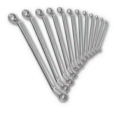 SERIE DI 12 CHIAVI POLIGONALI DOPPIE CURVATE