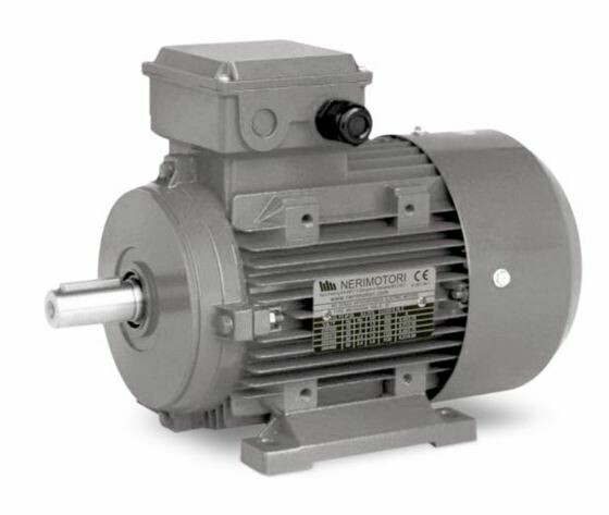 Motore asincrono trifase kw 0.09 rpm 1400 IEC 56B B3  Basic
