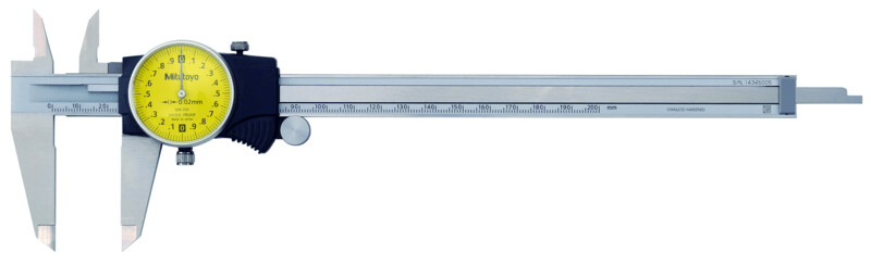 CALIBRO QUADRANTE - DIAL CALIPER
0-200mm, 0,02mm, 2mm / giro