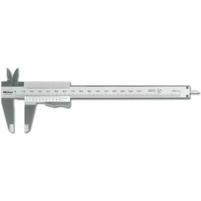 CALIBRO A CORSOIO 150MM
0-150mm/0-6", 0,05mm, Metric/Inch