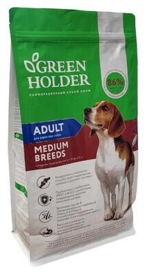 Green Holder Adult Medium Breeds