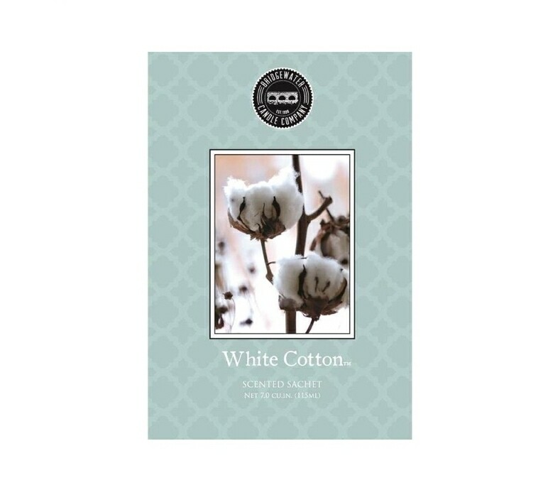 White cotton geurzakje