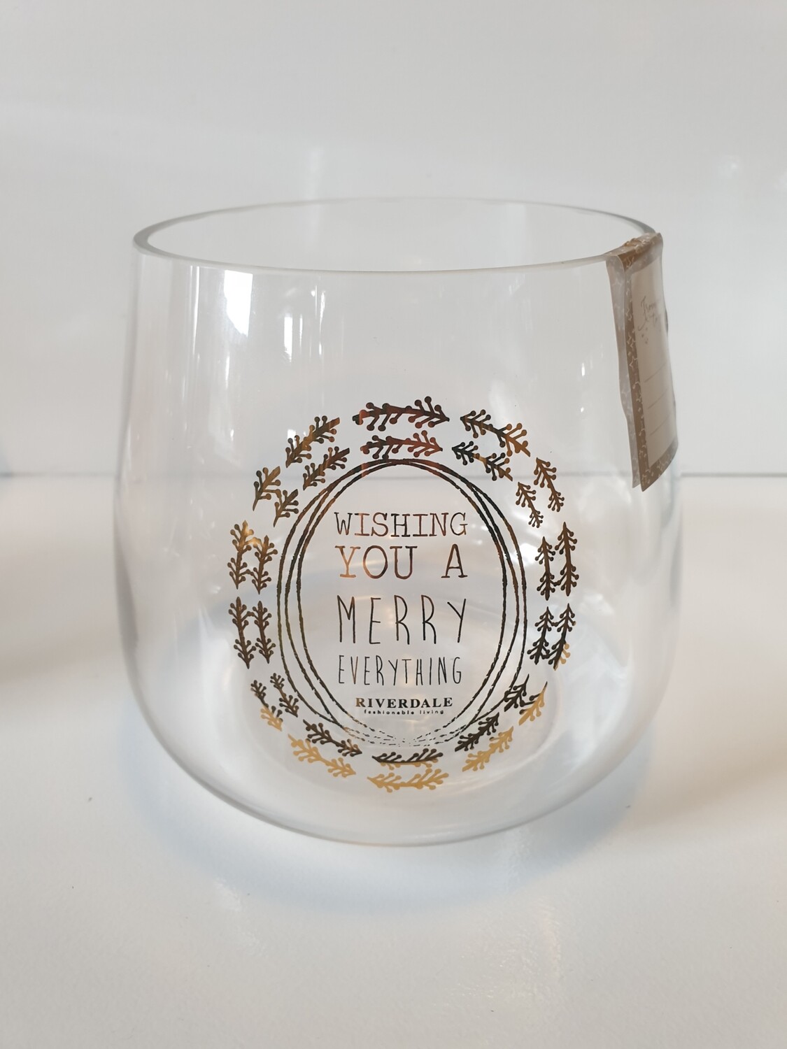 Riverdale windlicht Merry Everything 16cm