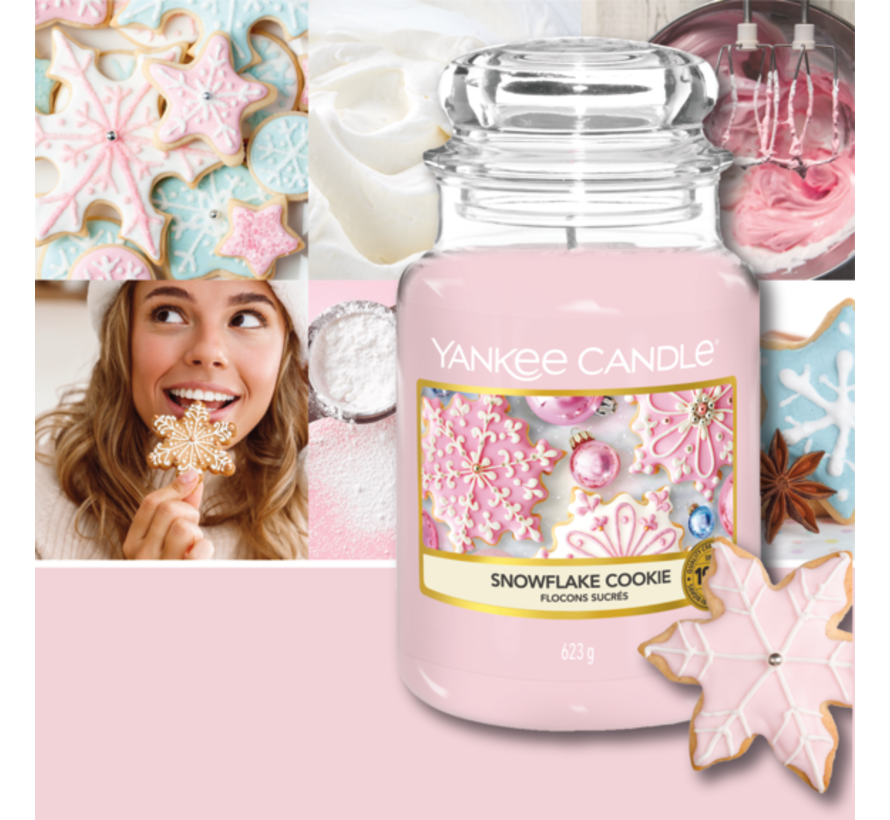 Yankee Candle Snowflake Cookie