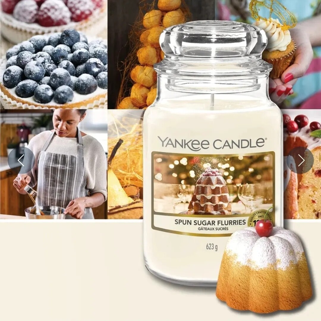 Yankee Candle Spun Sugar Flurries