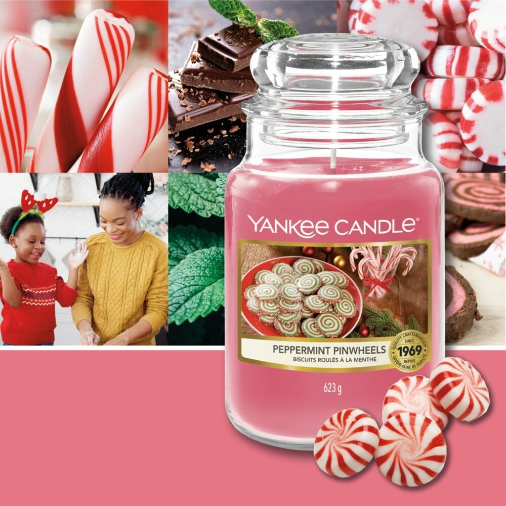 Yankee Candle Peppermint Pinwheels